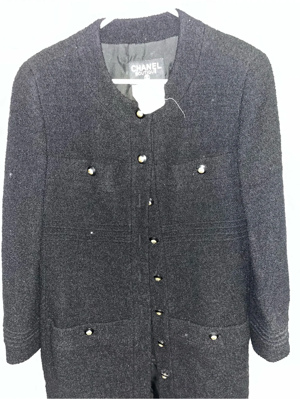 CHANEL longline knit